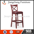 Factory Price Cross Back Bar Chair For Bar JC-BY16